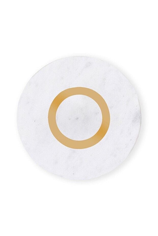 The Mia Mermer Bardak Altlığı O