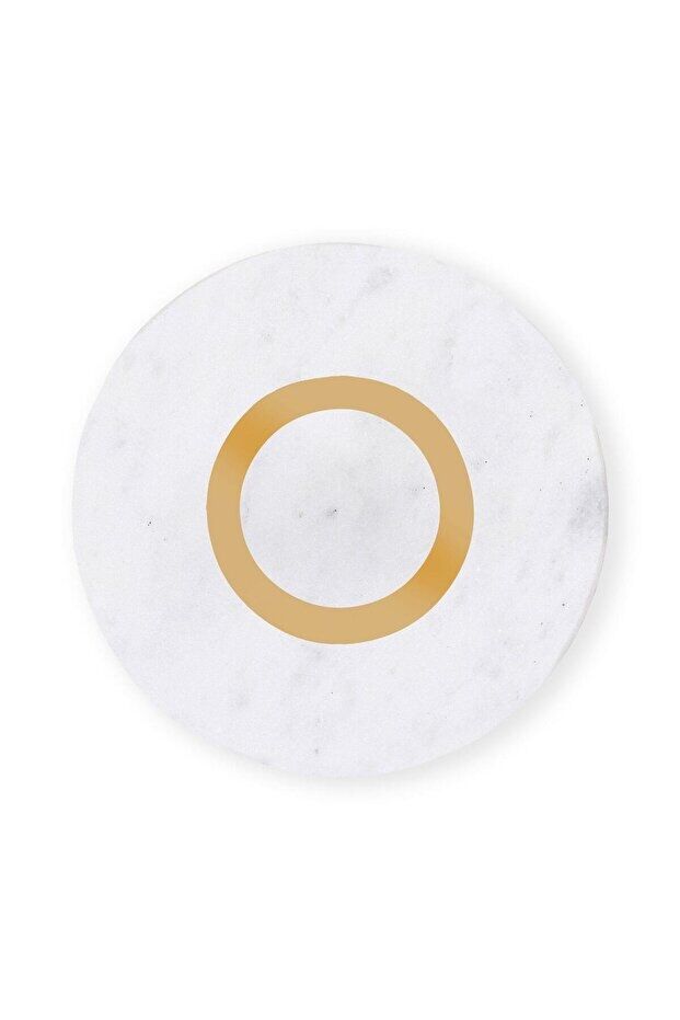 The Mia Mermer Bardak Altlığı O