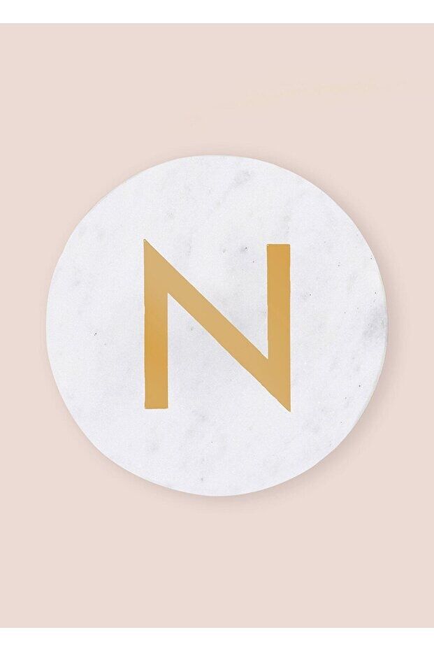 The Mia Mermer Bardak Altlığı N