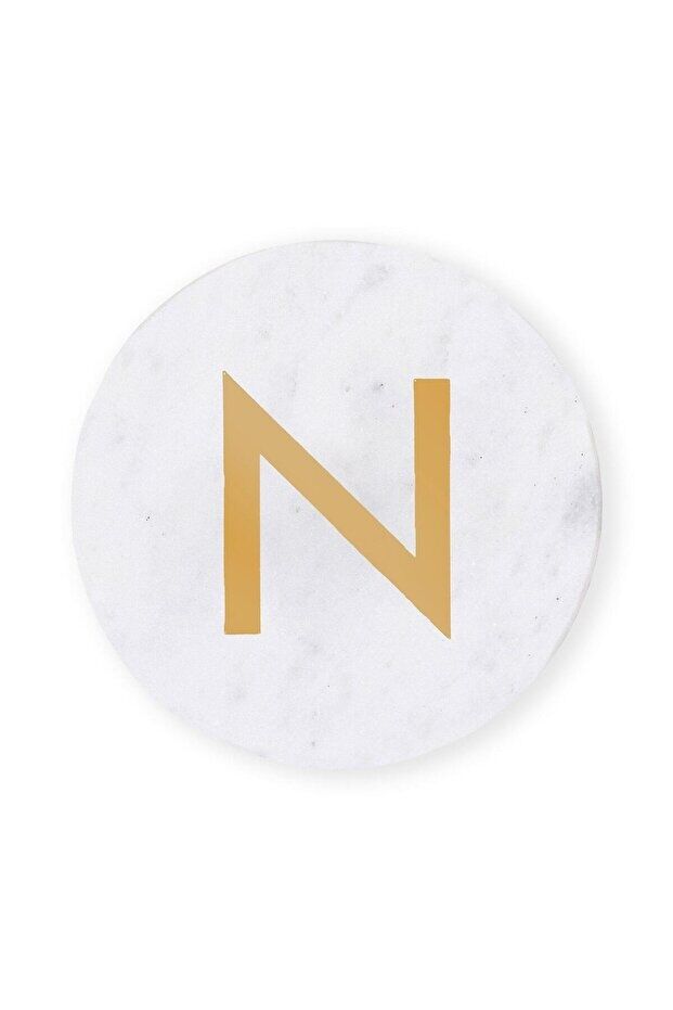 The Mia Mermer Bardak Altlığı N