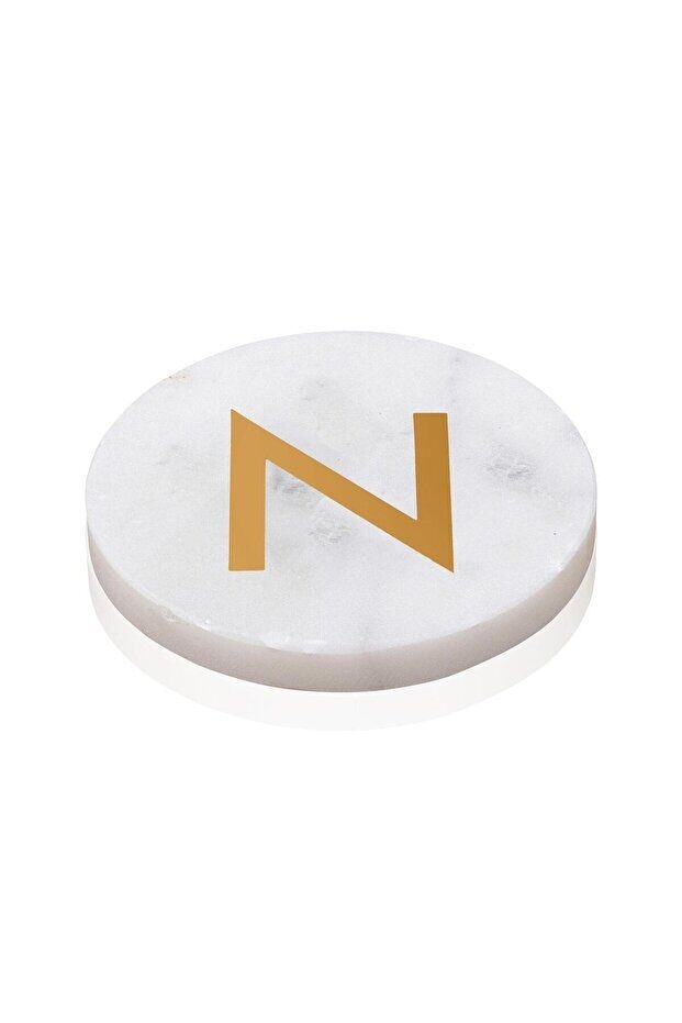 The Mia Mermer Bardak Altlığı N