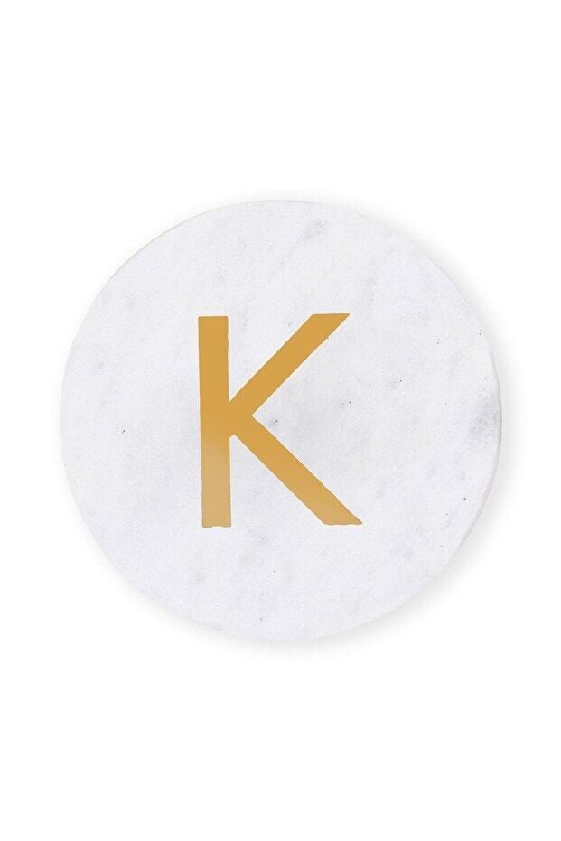 The Mia Mermer Bardak Altlığı K