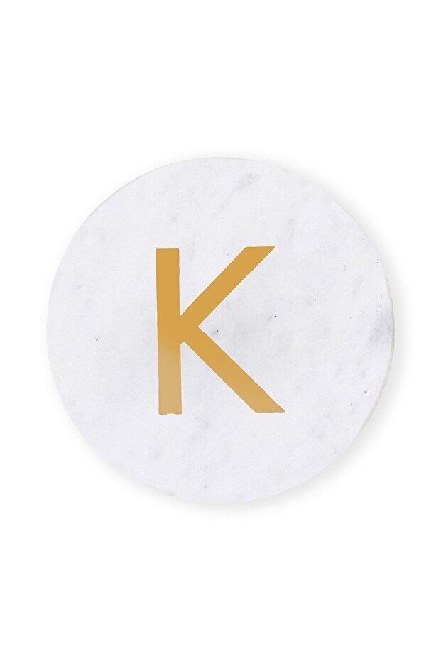 The Mia Mermer Bardak Altlığı K