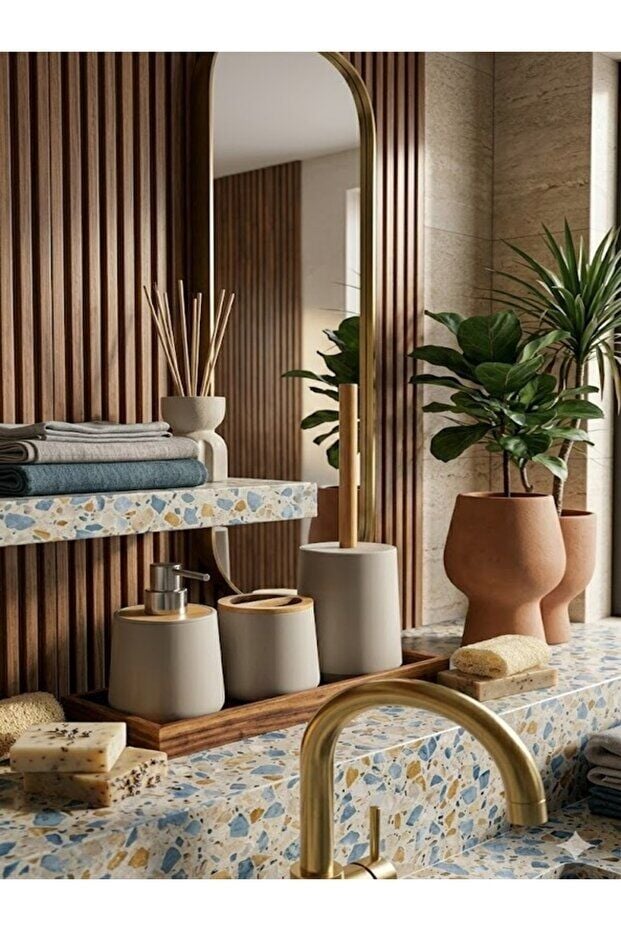 Modern Banyo Aksesuar Seti 4’lü Set